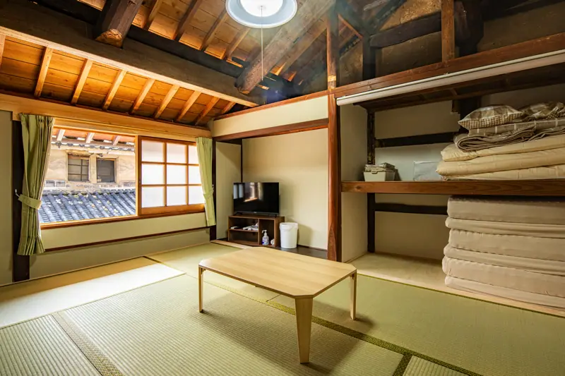 shimotsui sea village houseの内装